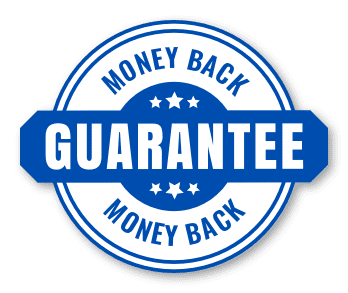 Synogut money back guarantee badge